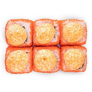 С креветкой и угрем (запеченный)